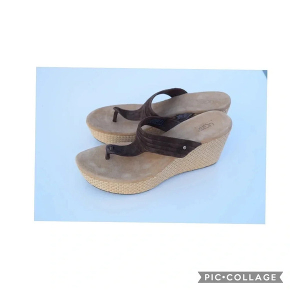 NWOT UGG Wedges - Picture 2 of 8